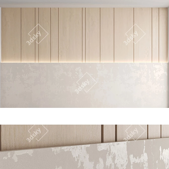 Decorative Panel Set - Premium Wall Decor 3D model image 5