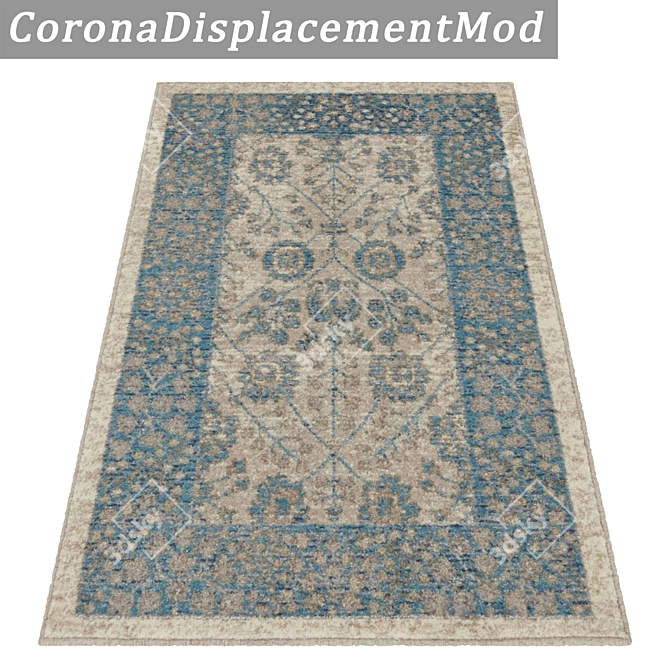 Luxury Carpets Set 3D model image 4