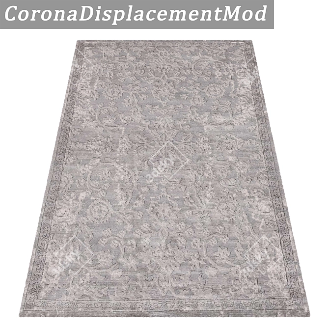 Premium Carpet Set: High-Quality Textures & Versatile Designs 3D model image 4