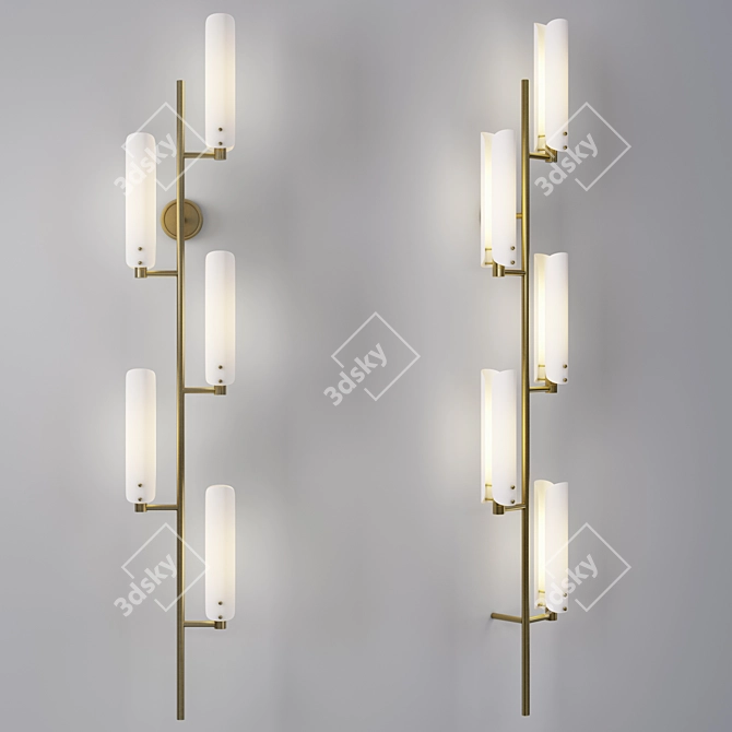 Jonathan Browning Platiere Sconce 3D model image 1