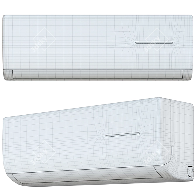 Electrolux EACS-09 HLO/N3: Advanced Cooling Power! 3D model image 4