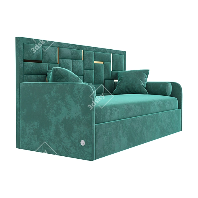 MOLLY Sofa Bed - Sleek Design & Comfortable 3D model image 2