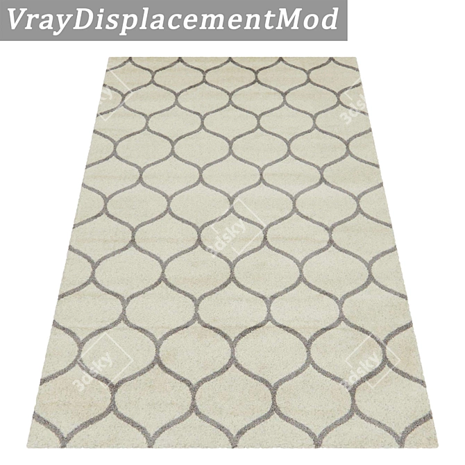 Title: Premium Carpet Set - High-Quality Textures! 3D model image 3