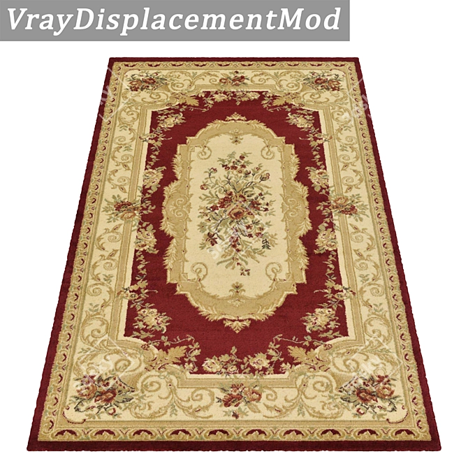 Luxury Carpet Set: High-Quality Textures 3D model image 3