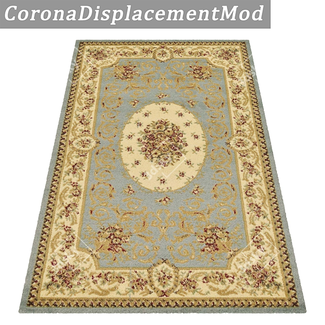 Luxury Carpet Set: High-Quality Textures 3D model image 4