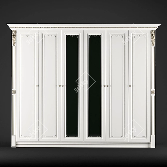 Elegant Dominanto Cupboard 3D model image 1