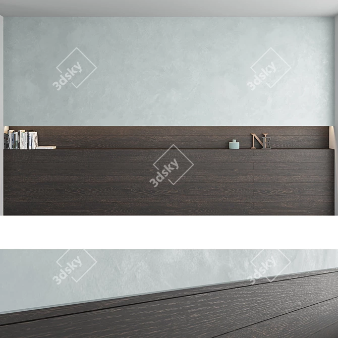 Decorative Wall Panel Set - Modern and Versatile 3D model image 7