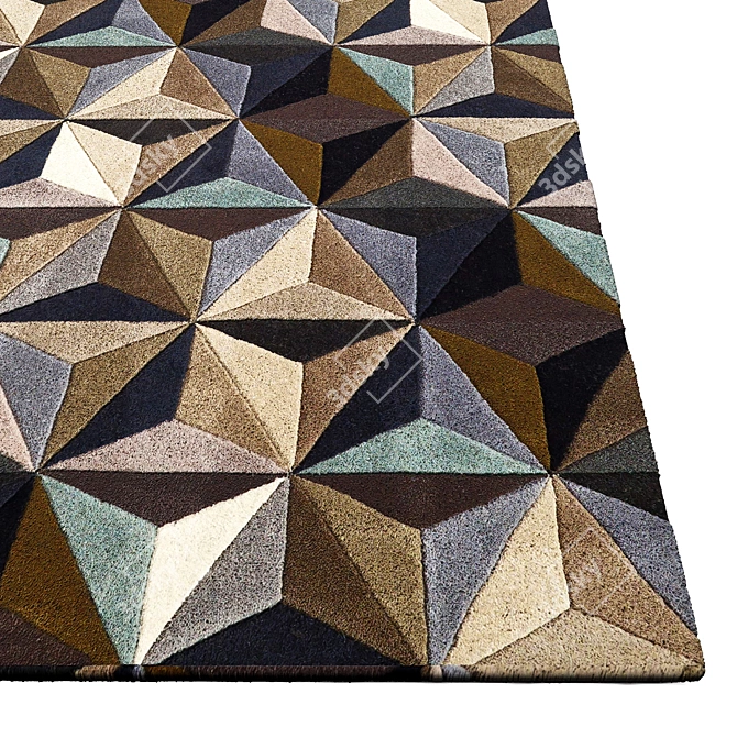 Elevate Your Interior with Carpets 3D model image 2