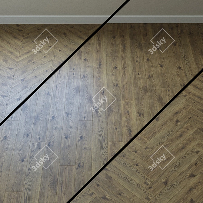 Oak Grove Laminate Flooring 3D model image 1