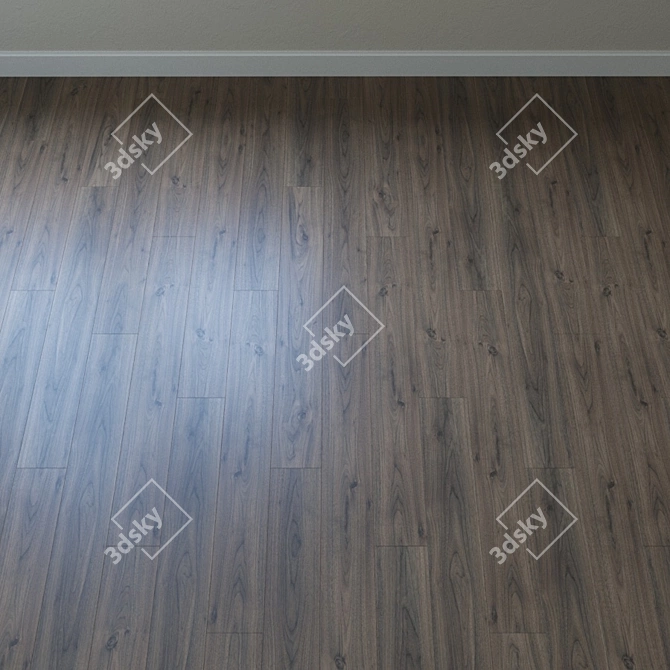 Classic Light Langley Oak Laminate 3D model image 2