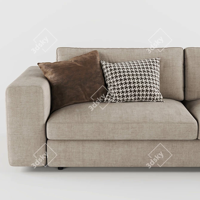 DitreItalia Urban 2.0: Versatile & Elegant Sofa 3D model image 3