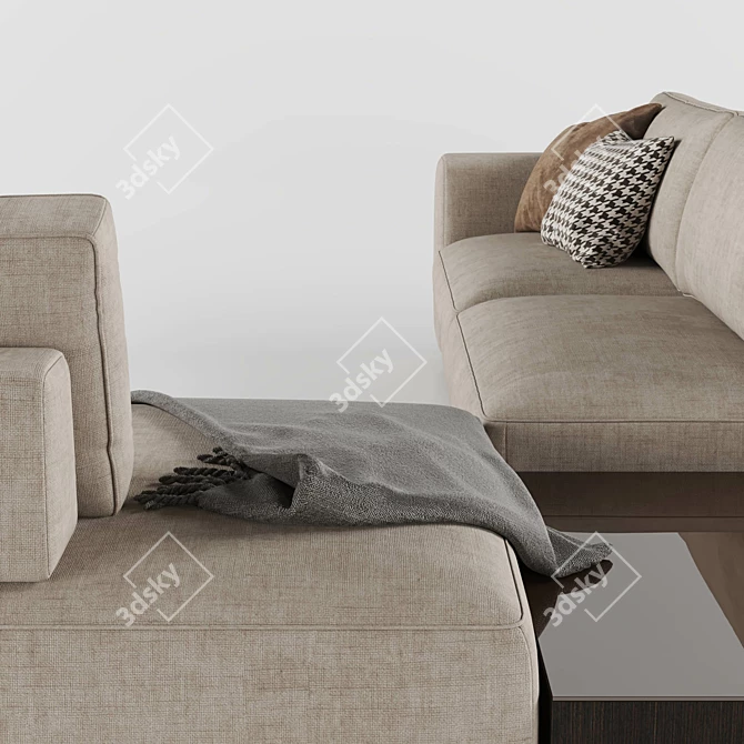 DitreItalia Urban 2.0: Versatile & Elegant Sofa 3D model image 4