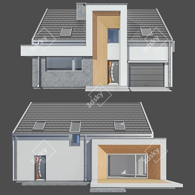 Classic House Hektor 2012 3D model image 1