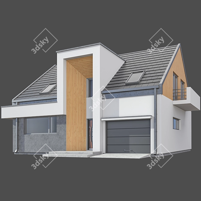 Classic House Hektor 2012 3D model image 2