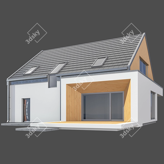 Classic House Hektor 2012 3D model image 3