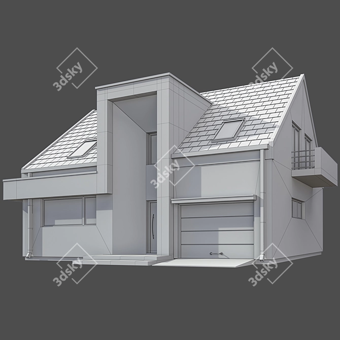 Classic House Hektor 2012 3D model image 4
