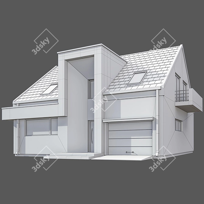 Classic House Hektor 2012 3D model image 8