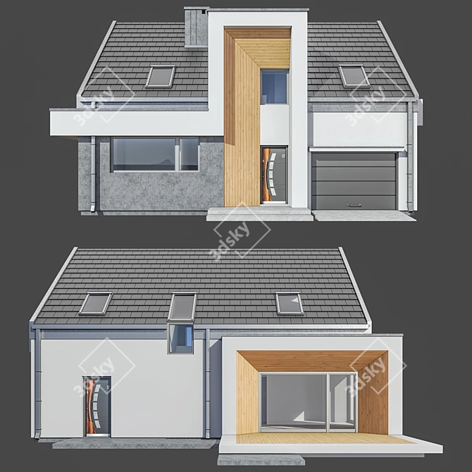 Classic House Hektor 2012 3D model image 9