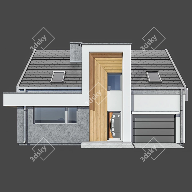 Classic House Hektor 2012 3D model image 10