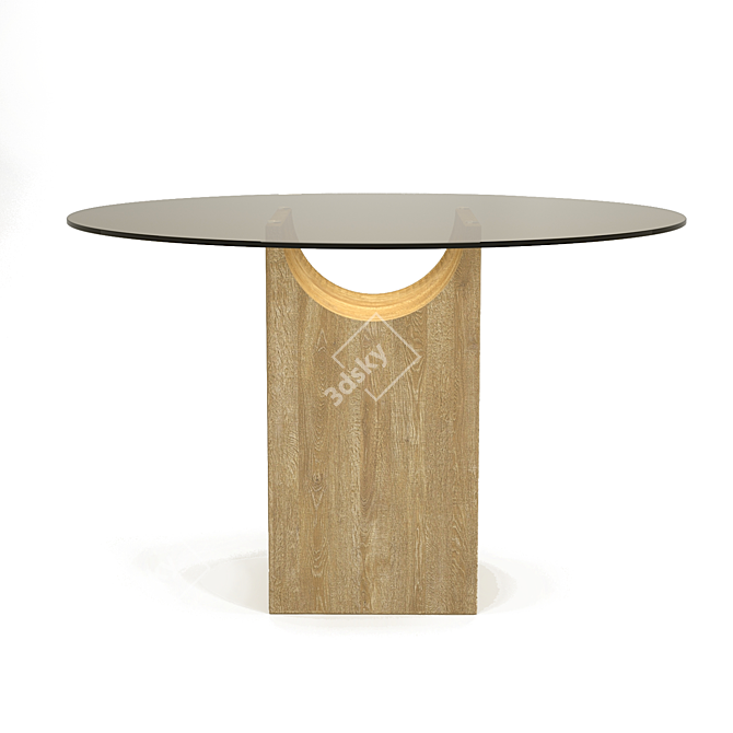  Timeless Elegance: VESTIGE Table 3D model image 4