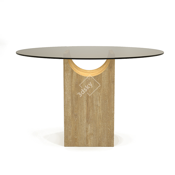  Timeless Elegance: VESTIGE Table 3D model image 7