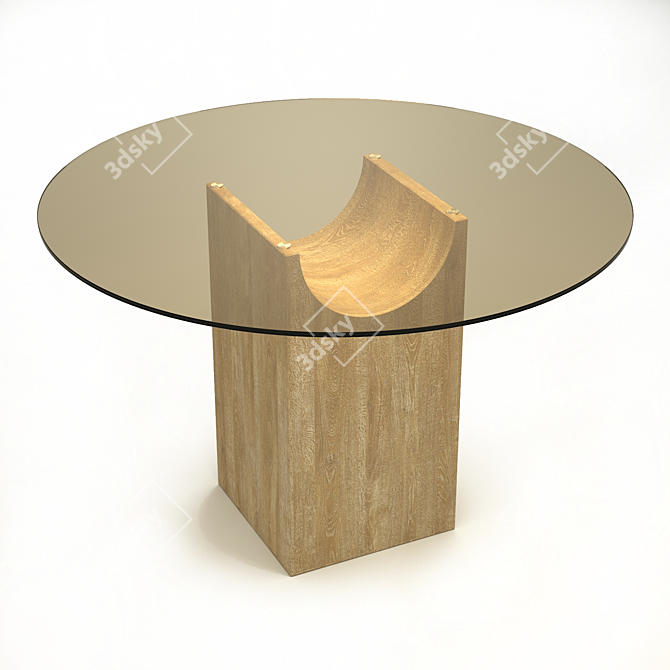  Timeless Elegance: VESTIGE Table 3D model image 14
