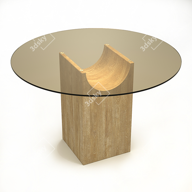  Timeless Elegance: VESTIGE Table 3D model image 21