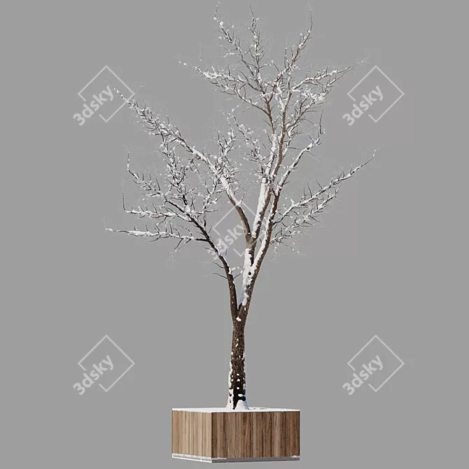 Versatile Dual-Season Tree 3D model image 3