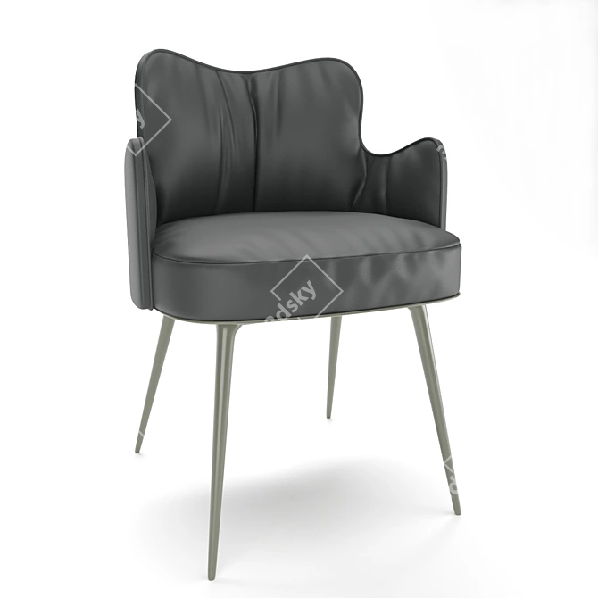 Cozy Minnie Soft Chair 3D model image 1