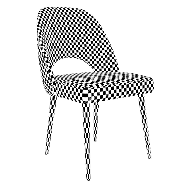 Elegant Scala Chair: Hotel & Restaurant Essential 3D model image 4