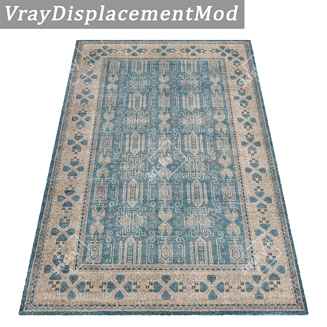 Versatile Set of High-Quality Carpets 3D model image 3