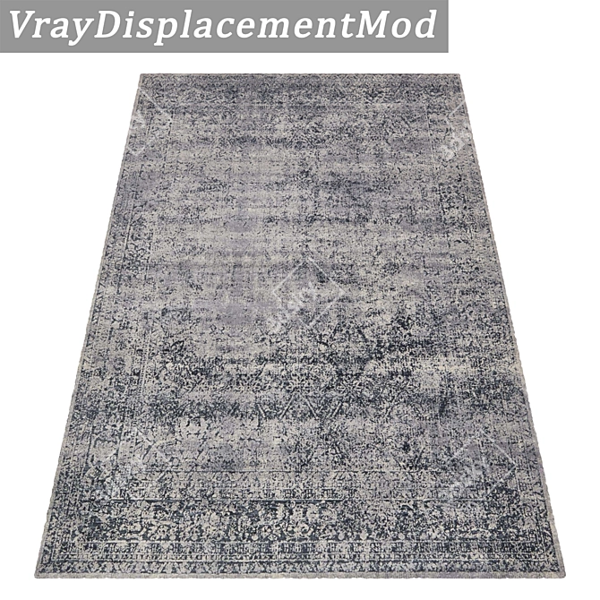 Luxury Carpet Set: Versatile Textures 3D model image 3