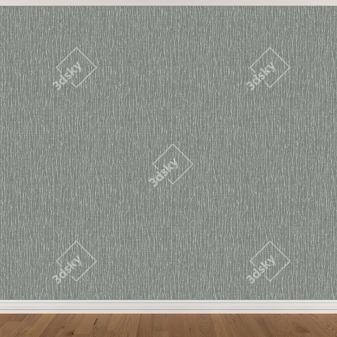 Seamless Wallpaper Set - 3 Colors 3D model image 2