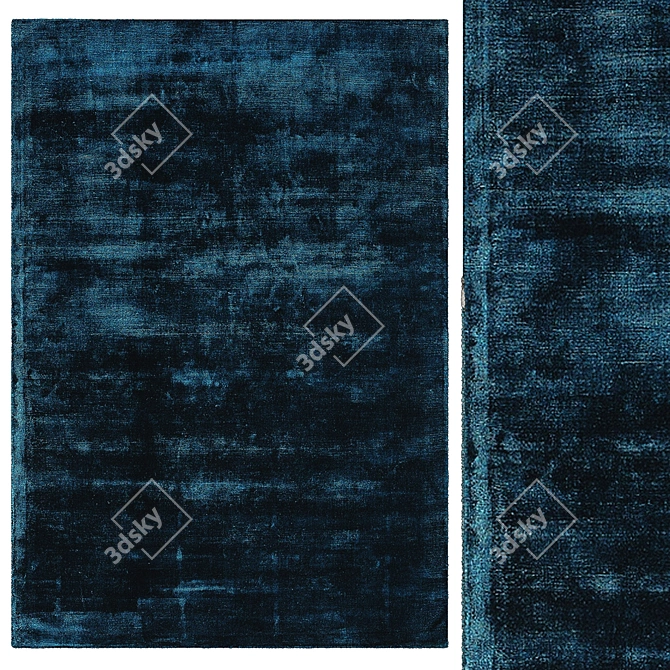 Stylish Interior Carpets 3D model image 1