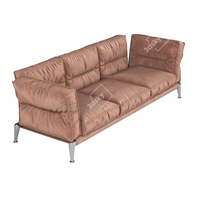 Cozy Comfort Adda Sofa 3D model image 1