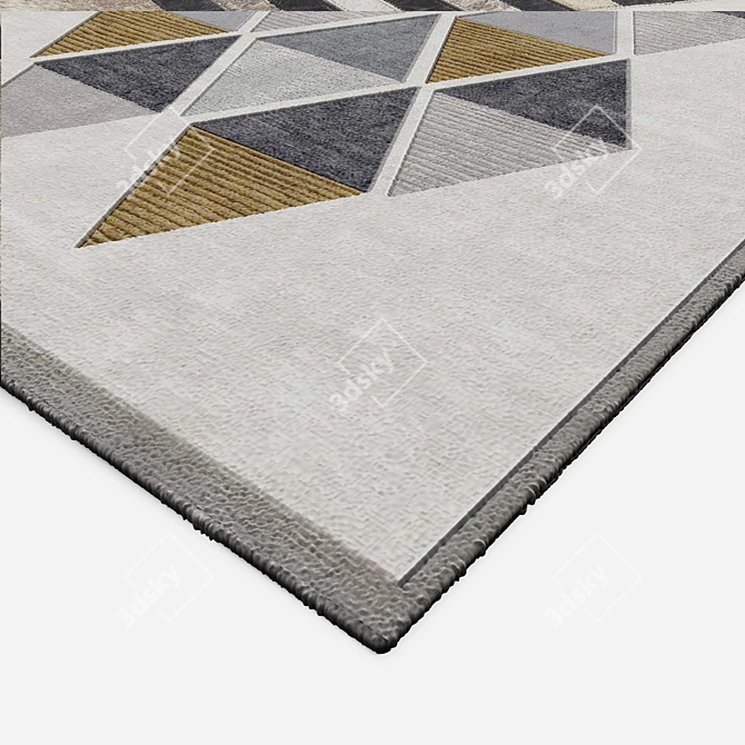 Elegant Interior Carpets 3D model image 2