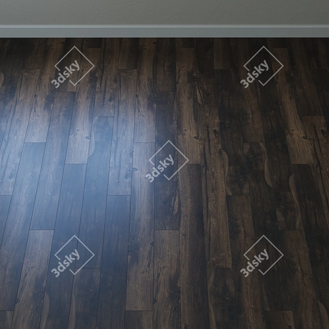 Egger Pro Medium EPL044: Dark Hunton Oak Laminate 3D model image 4