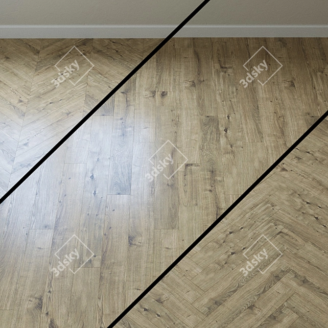 Egger Pro Medium Laminate: Light Dunnington Oak 3D model image 1