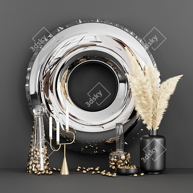 Stylish Decor Set 3D model image 3