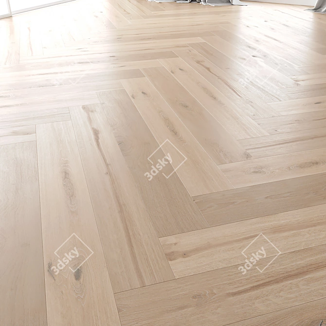Premium Wood Floor Collection 3D model image 3