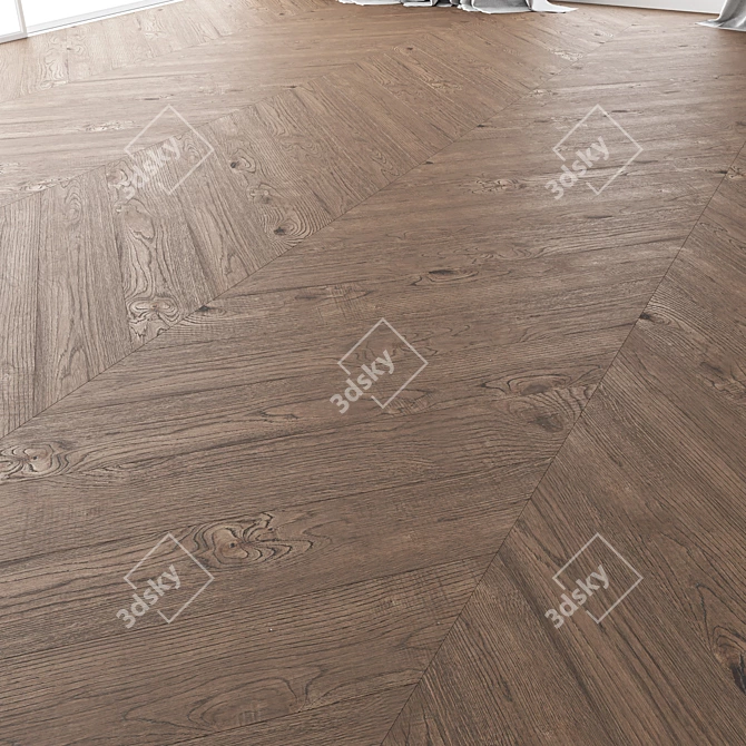 Premium Wood Floor Collection 3D model image 5