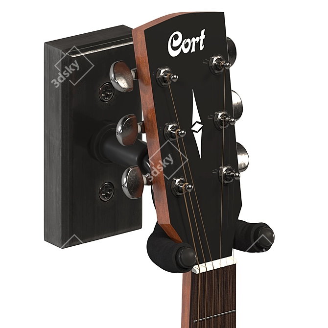 Premium Quality Acoustic Guitar: Cort AD810 OP 3D model image 4