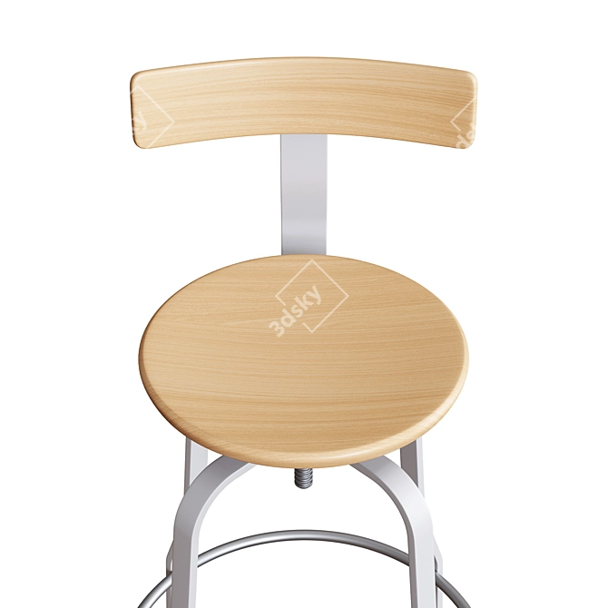 La Palma GIRO Bar Stool 3D model image 4