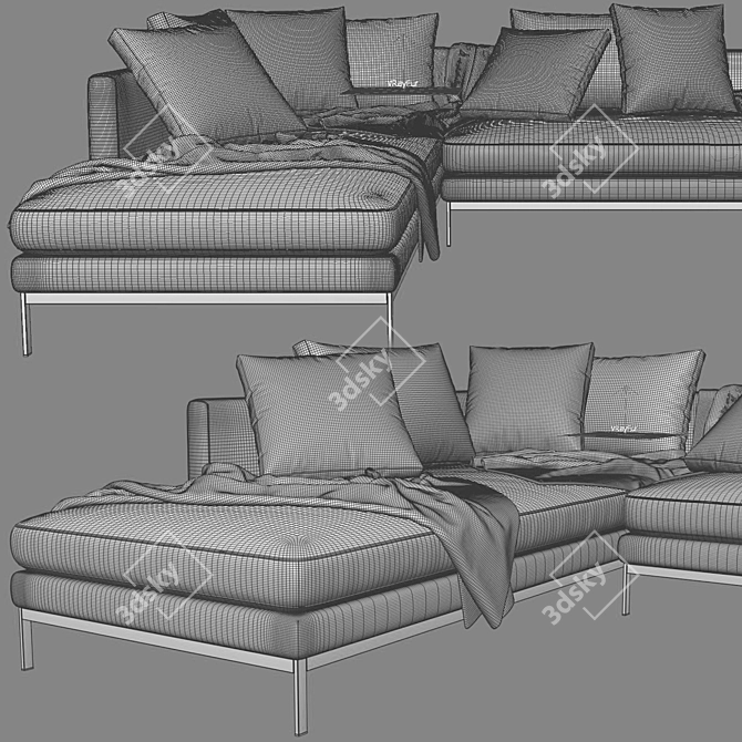 Ultimate Comfort Linteloo Relax Sofa 3D model image 4