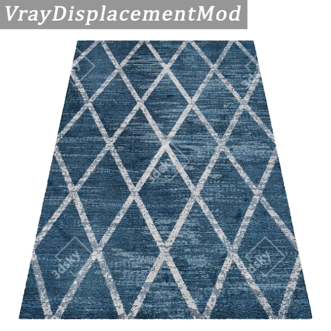 Luxury Carpets Set: High-Quality Textures 3D model image 3