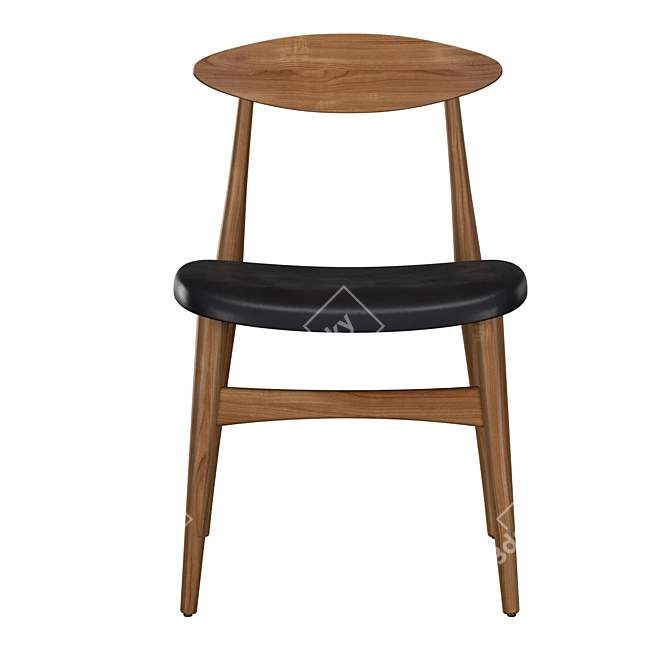 Surf Chair: Stylish and Functional Bar Furniture 3D model image 2