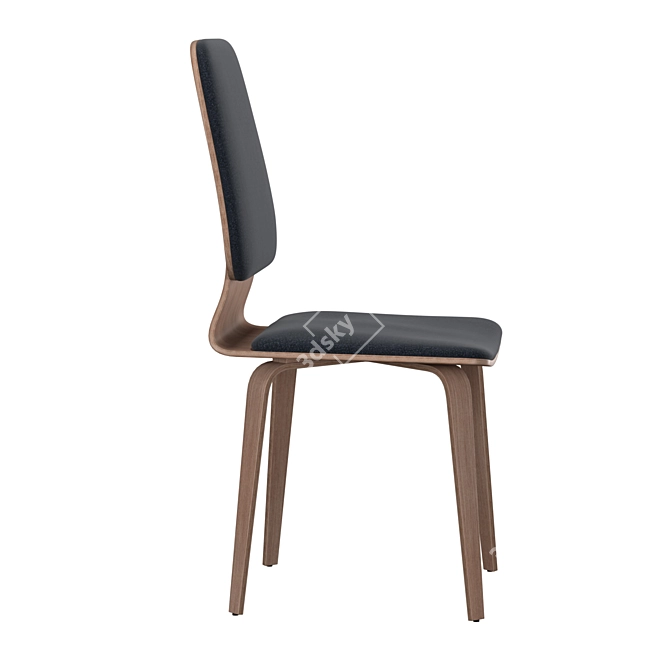 Versatile OMNI CHAIR: Stylish, Industrial, Scandinavian Design 3D model image 4