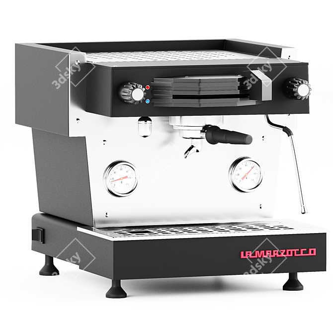 Marzocco Linea Mini: Sleek Espresso Machine 3D model image 1