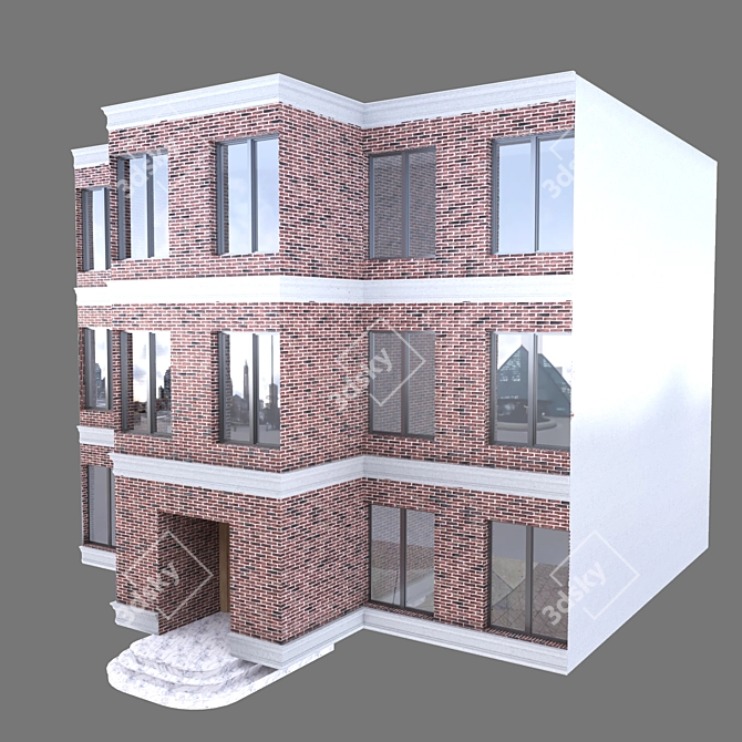 Constructible Poly Building 3D model image 2