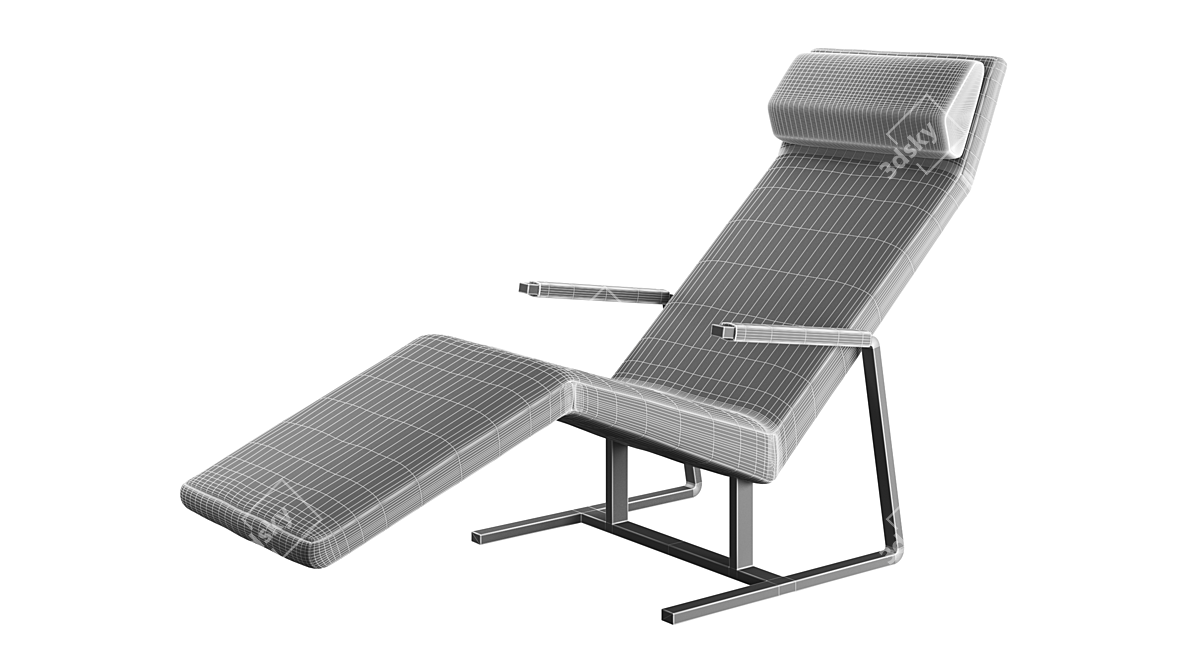 Elevate Your Comfort with the Wogg Lounger 3D model image 3